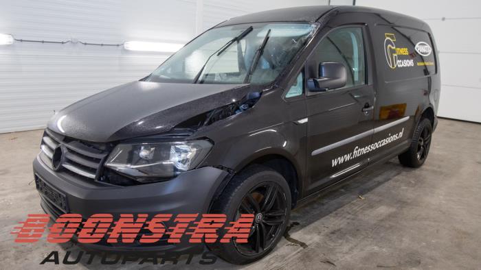 Volkswagen Caddy IV 2.0 TDI 75 Sloopvoertuig (2019, Zwart)