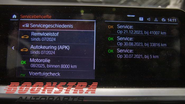 BMW 3 serie Touring 320i 2.0 TwinPower Turbo 16V Sloopvoertuig (2021, Wit)