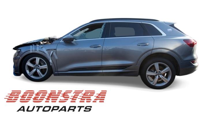 Audi e-tron 55 quattro Sloopvoertuig (2020, Grijs)