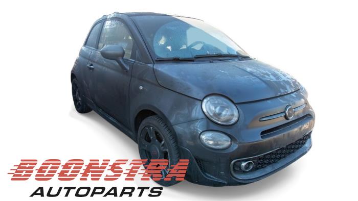 Fiat 500 0.9 TwinAir 85 Sloopvoertuig (2017, Zwart)