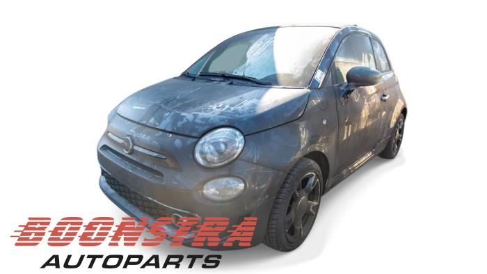 Fiat 500 0.9 TwinAir 85 Sloopvoertuig (2017, Zwart)