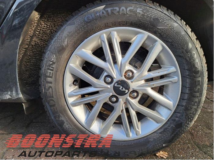 Kia Picanto 1.0 DPI 12V Sloopvoertuig (2023, Zwart)