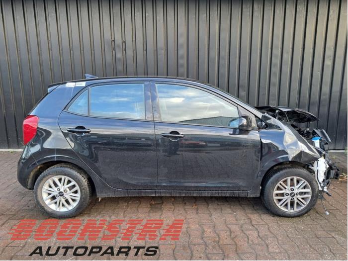 Kia Picanto 1.0 DPI 12V Sloopvoertuig (2023, Zwart)
