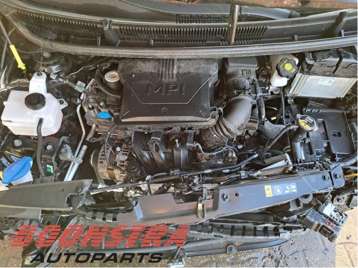 Kia Picanto 1.0 DPI 12V Sloopvoertuig (2023, Zwart)