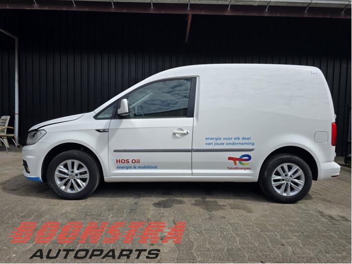 Volkswagen Caddy IV 2.0 TDI 102 Sloopvoertuig (2018, Wit)