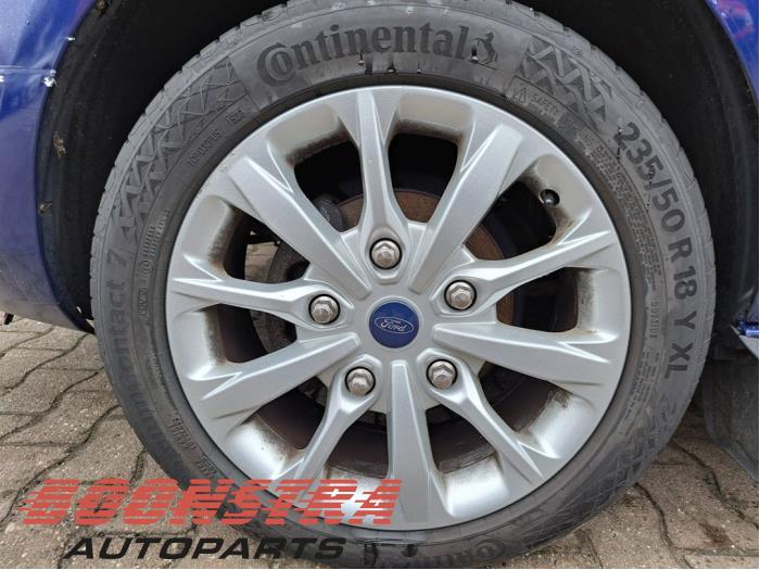 Ford Transit Custom 2.2 TDCi 16V Sloopvoertuig (2016, Blauw)