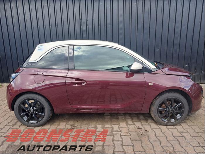 Opel Adam 1.2 16V Sloopvoertuig (2017, Rood)