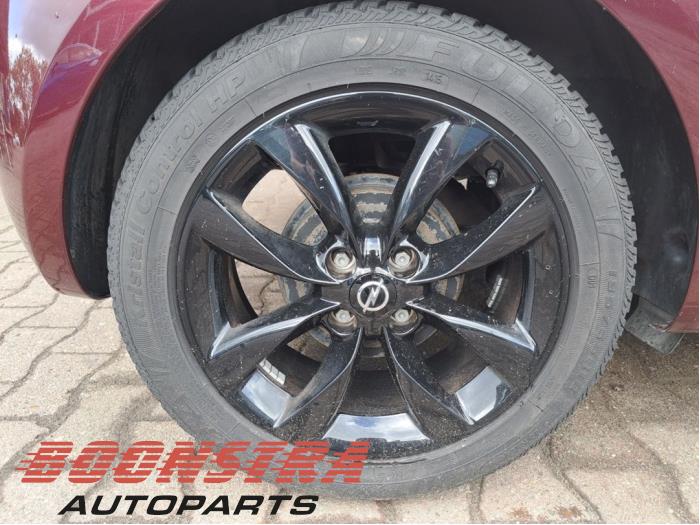 Opel Adam 1.2 16V Sloopvoertuig (2017, Rood)