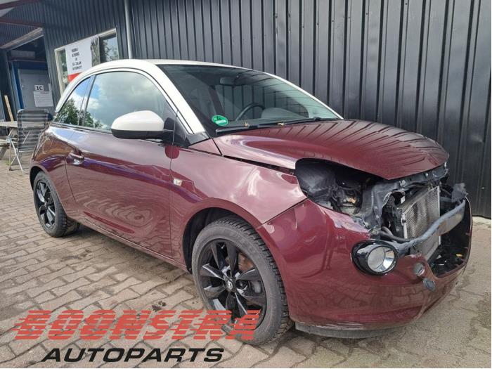 Opel Adam 1.2 16V Sloopvoertuig (2017, Rood)