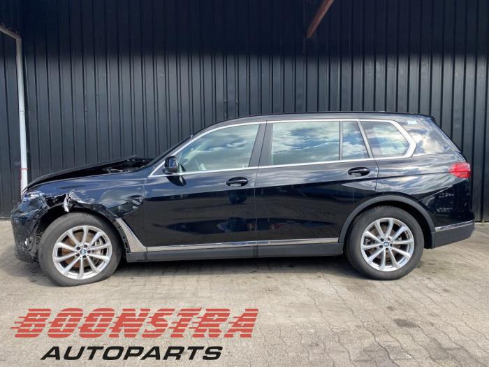 BMW X7 xDrive40i 3.0 24V Mild Hybrid Sloopvoertuig (2021, Zwart)