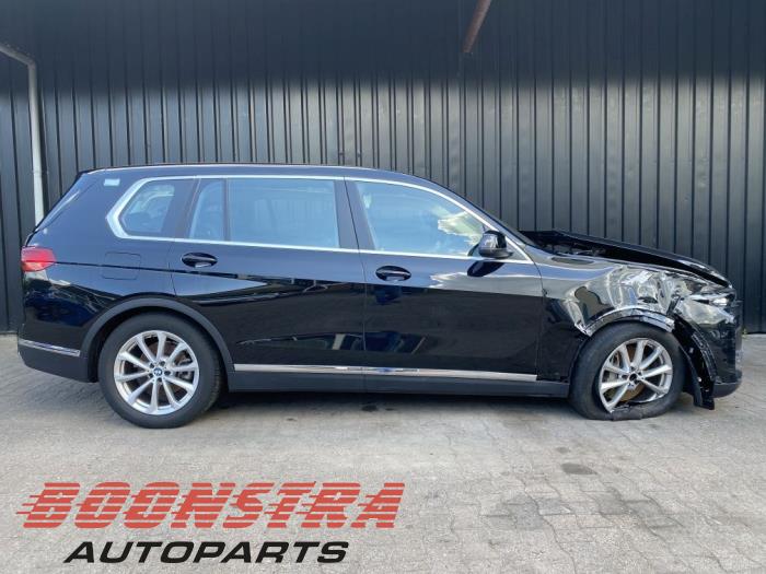 BMW X7 xDrive40i 3.0 24V Mild Hybrid Sloopvoertuig (2021, Zwart)