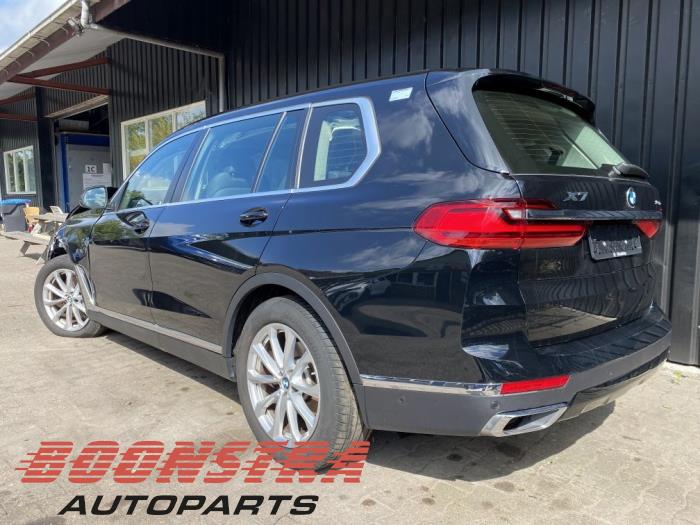 BMW X7 xDrive40i 3.0 24V Mild Hybrid Sloopvoertuig (2021, Zwart)