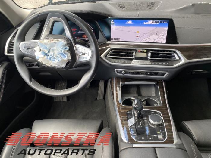 BMW X7 xDrive40i 3.0 24V Mild Hybrid Sloopvoertuig (2021, Zwart)