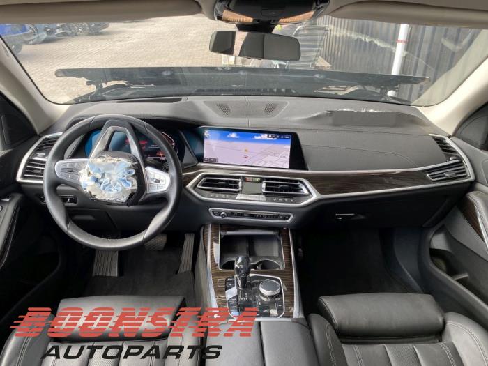BMW X7 xDrive40i 3.0 24V Mild Hybrid Sloopvoertuig (2021, Zwart)