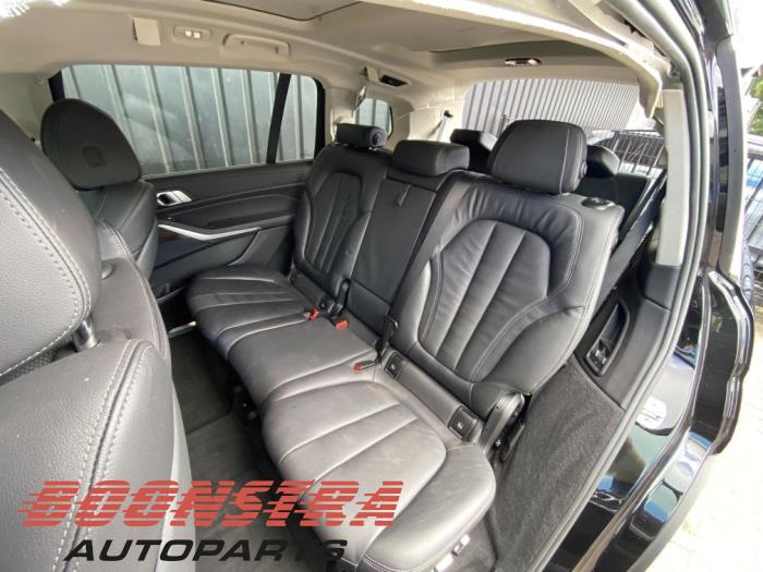 BMW X7 xDrive40i 3.0 24V Mild Hybrid Sloopvoertuig (2021, Zwart)