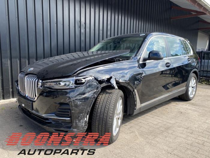 BMW X7 xDrive40i 3.0 24V Mild Hybrid Sloopvoertuig (2021, Zwart)