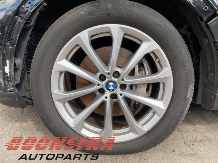 BMW X7 xDrive40i 3.0 24V Mild Hybrid Sloopvoertuig (2021, Zwart)
