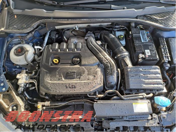 Seat Leon 1.5 TGI 16V Sloopvoertuig (2019, Blauw)