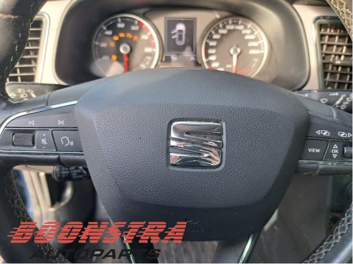 Seat Leon 1.5 TGI 16V Sloopvoertuig (2019, Blauw)