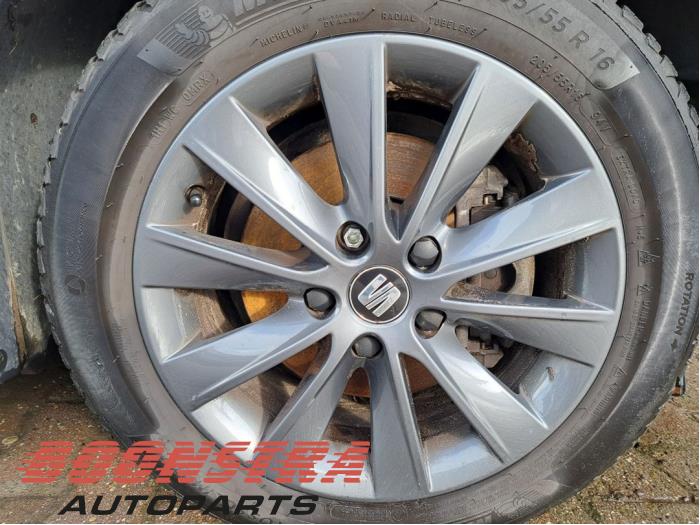 Seat Leon 1.5 TGI 16V Sloopvoertuig (2019, Blauw)