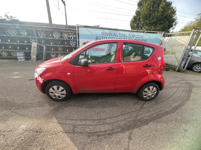 Opel Agila 1.0 12V Sloopvoertuig (2010, Rood)