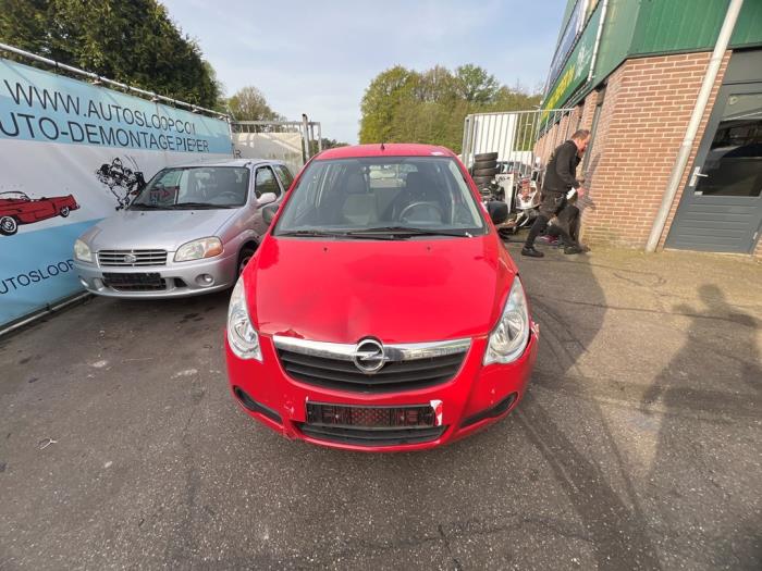 Opel Agila 1.0 12V Sloopvoertuig (2010, Rood)