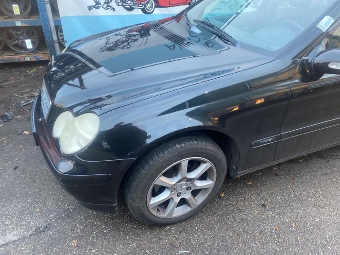 Mercedes C 1.8 C-180K 16V Sloopvoertuig (2002, Zwart)