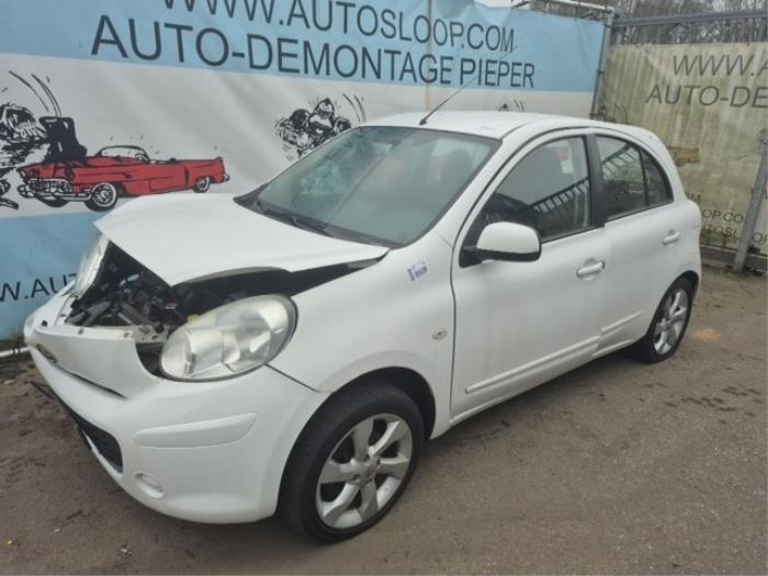 Nissan Micra 1.2 12V Sloopvoertuig (2012, Wit)