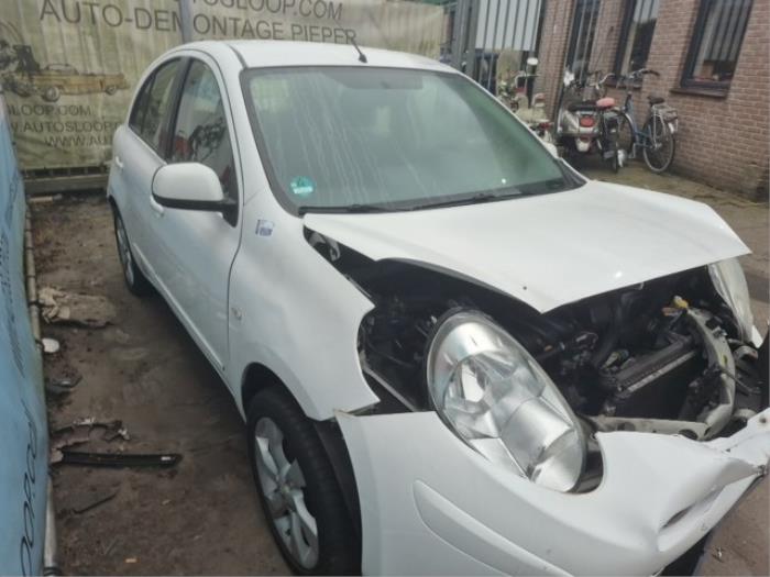 Nissan Micra 1.2 12V Sloopvoertuig (2012, Wit)