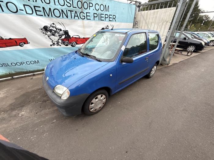 Fiat Seicento 1.1 MPI S,SX,Sporting Sloopvoertuig (2003, Blauw)