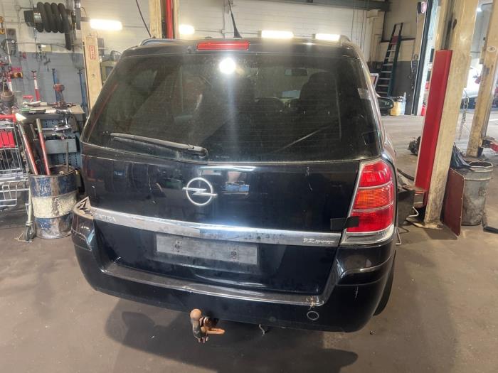 Opel Zafira 2.2 16V Direct Ecotec Sloopvoertuig (2007, Zwart)