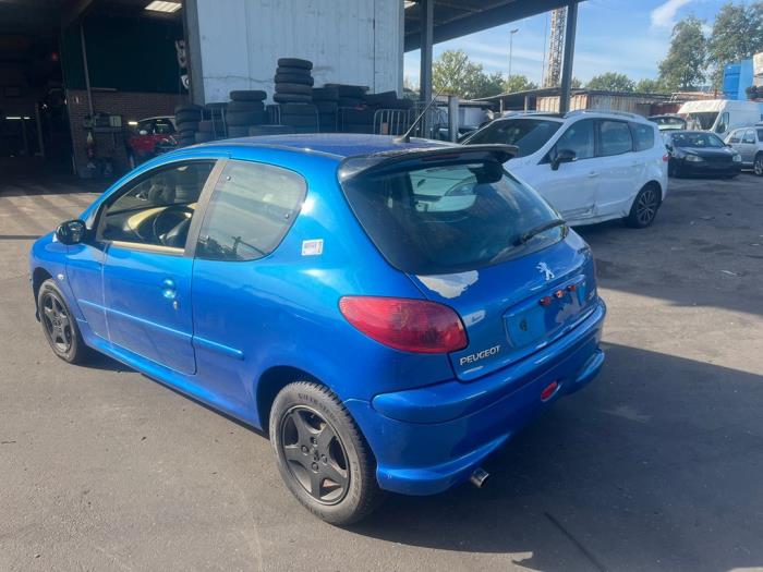Peugeot 206 1.4 XR,XS,XT,Gentry Sloopvoertuig (2007, Blauw)