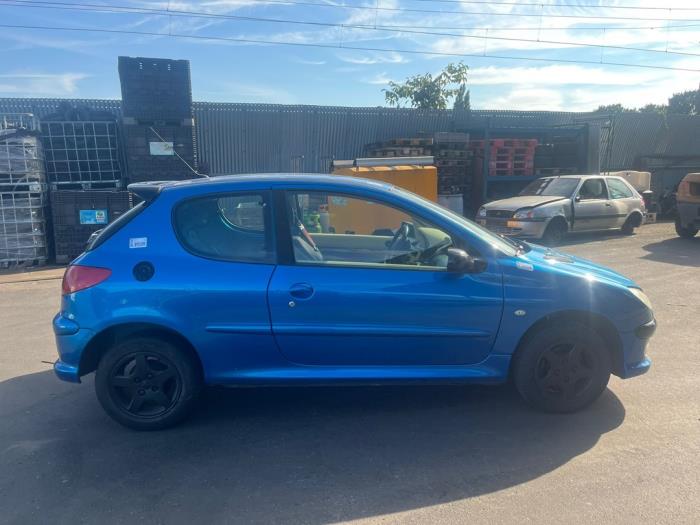 Peugeot 206 1.4 XR,XS,XT,Gentry Sloopvoertuig (2007, Blauw)