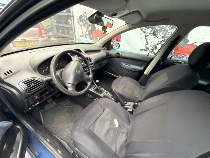 Peugeot 206 1.4 XR,XS,XT,Gentry Sloopvoertuig (2002, Blauw)