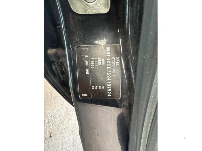 Opel Meriva 1.6 16V Sloopvoertuig (2009, Zwart)