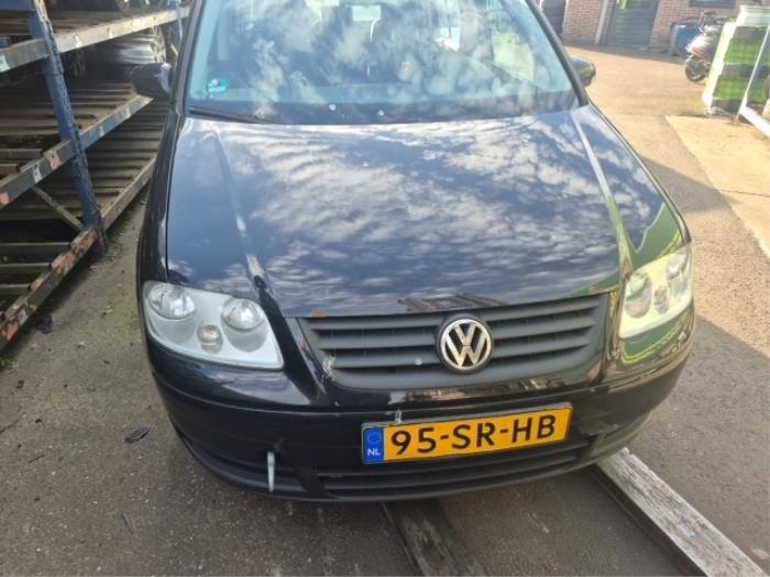 Volkswagen Touran 1.6 FSI 16V Sloopvoertuig (2006, Zwart)