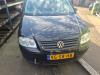 Volkswagen Touran 1.6 FSI 16V Sloopvoertuig (2006, Zwart)