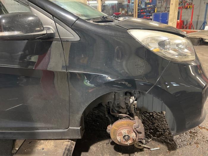 Kia Picanto 1.0 12V Sloopvoertuig (2012, Zwart)