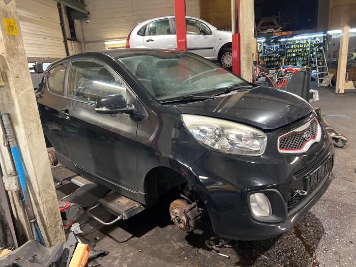 Kia Picanto 1.0 12V Sloopvoertuig (2012, Zwart)