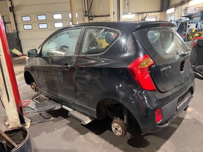 Kia Picanto 1.0 12V Sloopvoertuig (2012, Zwart)