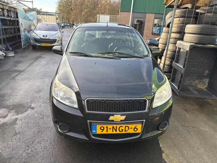 Chevrolet Aveo 1.2 16V Sloopvoertuig (2010, Zwart)