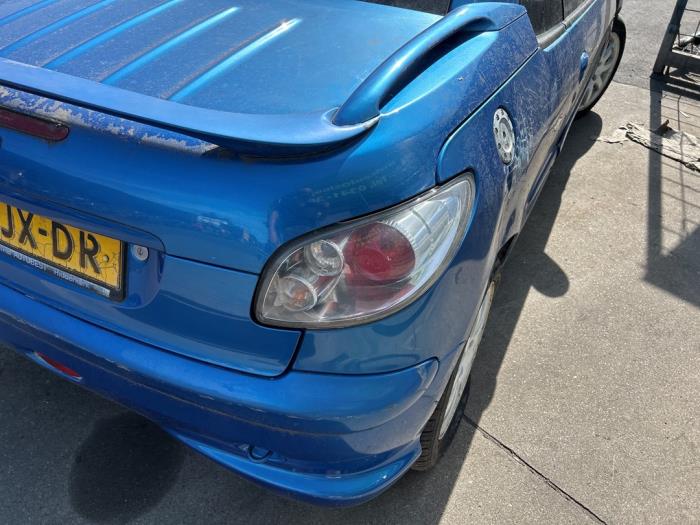 Peugeot 206 CC 2.0 16V Sloopvoertuig (2002, Blauw)