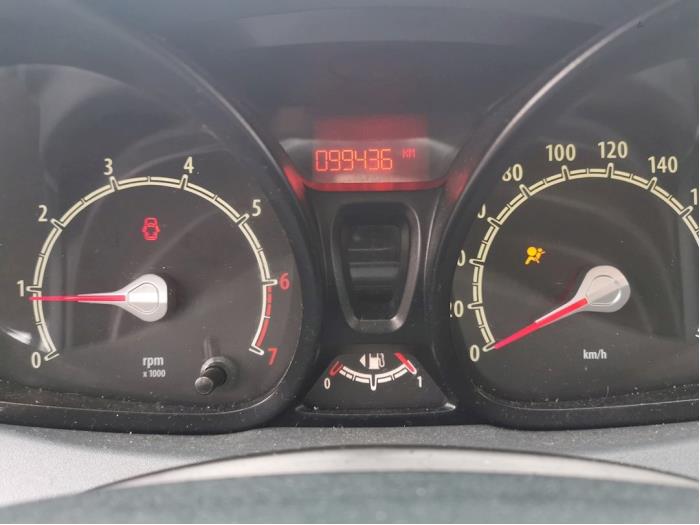 Ford Fiesta 6 1.25 16V Sloopvoertuig (2009, Wit)