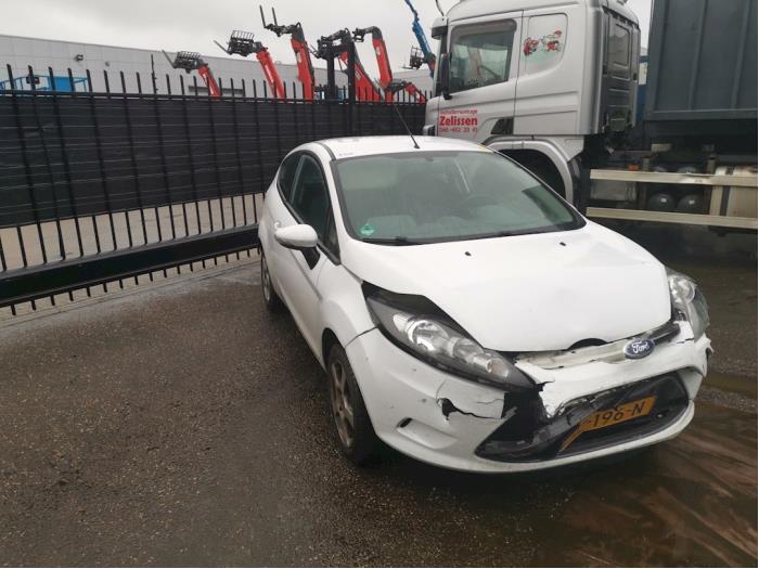 Ford Fiesta 6 1.25 16V Sloopvoertuig (2009, Wit)