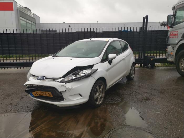 Ford Fiesta 6 1.25 16V Sloopvoertuig (2009, Wit)