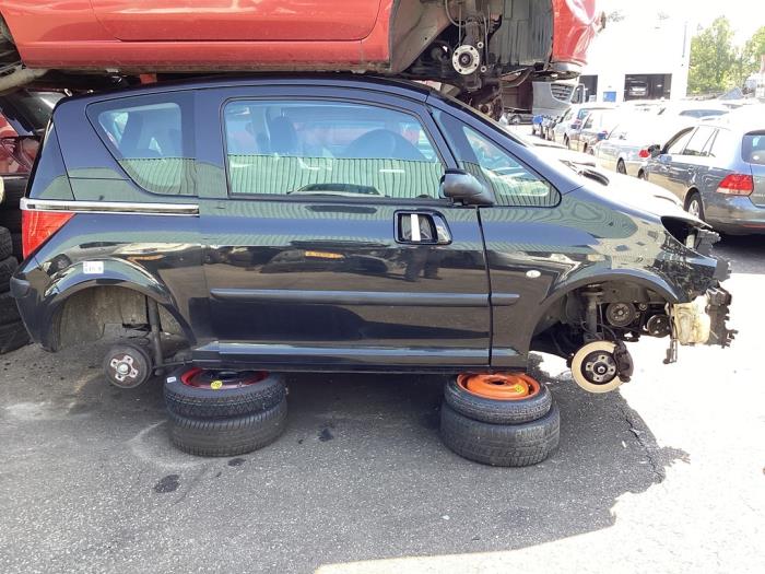 Peugeot 1007 1.4 Sloopvoertuig (2006, Zwart)