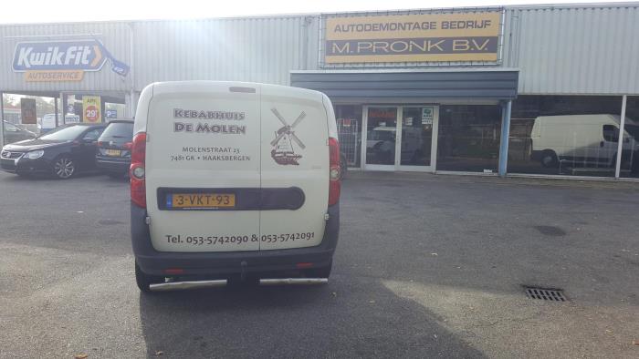 Fiat Doblo Cargo 1.3 MJ 16V Euro 4 Sloopvoertuig (2011, Wit)