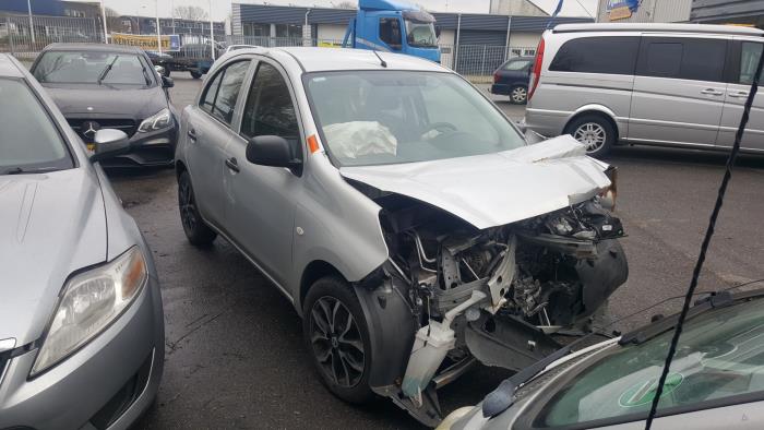 Nissan Micra 1.2 12V Sloopvoertuig (2015, Grijs)