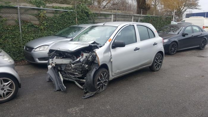 Nissan Micra 1.2 12V Sloopvoertuig (2015, Grijs)
