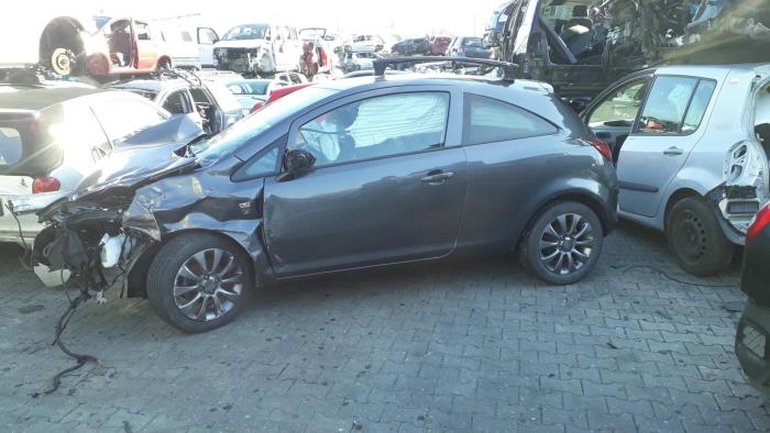 Opel Corsa D 1.4 16V Twinport Sloopvoertuig (2010, Grijs)